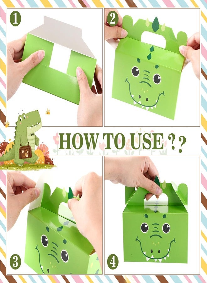 PerKoop 24 Pcs Safari Animal Party Favor Box Jungle Safari Animal Treat Box Gift Cute Zoo Animal Goodie Boxes Cardboard Candy Gift Box for Kids Girl Boy Baby Shower Jungle Theme Party Supplies - Image 3